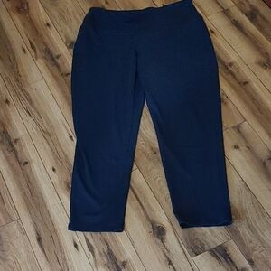 J. Jill Women's Navy Blue Cropped Pants
